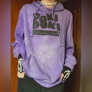 Doki Doki Literature Club (DDLC) Hoodie! - Large